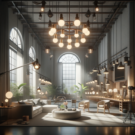 Please interpret and generate a realistic 8K resolution image with professional studio quality, that depicts a concept of interior lighting design. Show a balanced composition in the frame, with cinematic depth, and natural lighting and placement. The image should illustrate the importance of lighting, basic steps of lighting plans including defining purpose, selecting types of lighting, and planning light arrangement. Also, incorporate elements of light fixture selection based on style, color temperature and energy efficiency, along with the concept of light layering and control system. Exclude any humans, anomalous objects or backgrounds. Ensure no Korean or any other non-English texts are included in the image. The image should avoid pixelation, distortion, low-resolution, watermarks, text overlays, overexposure.